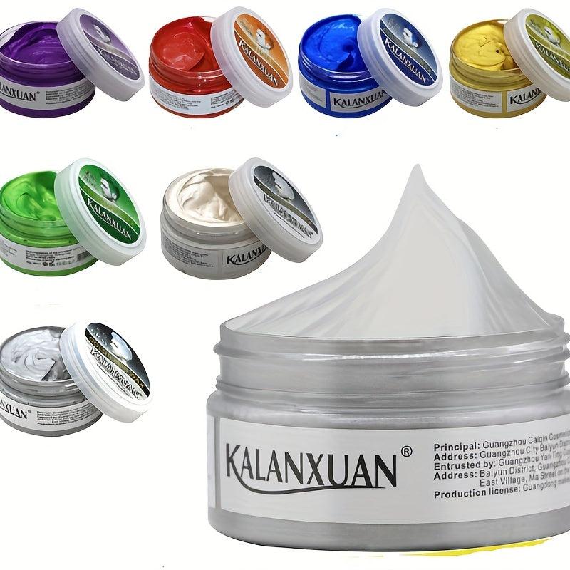 120g Hair Wax Halloween Hair Styling Clay Temporary Washable Hair Wax