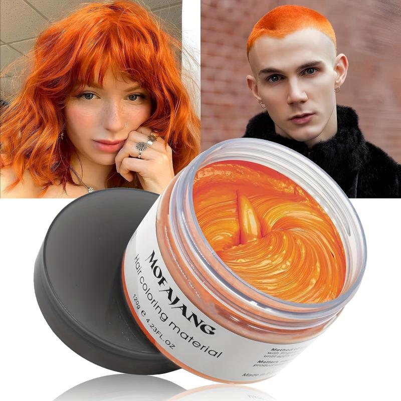 Temporary Hair Wax Halloween Y2K Instant Hair Dye Cream Hair Pomades
