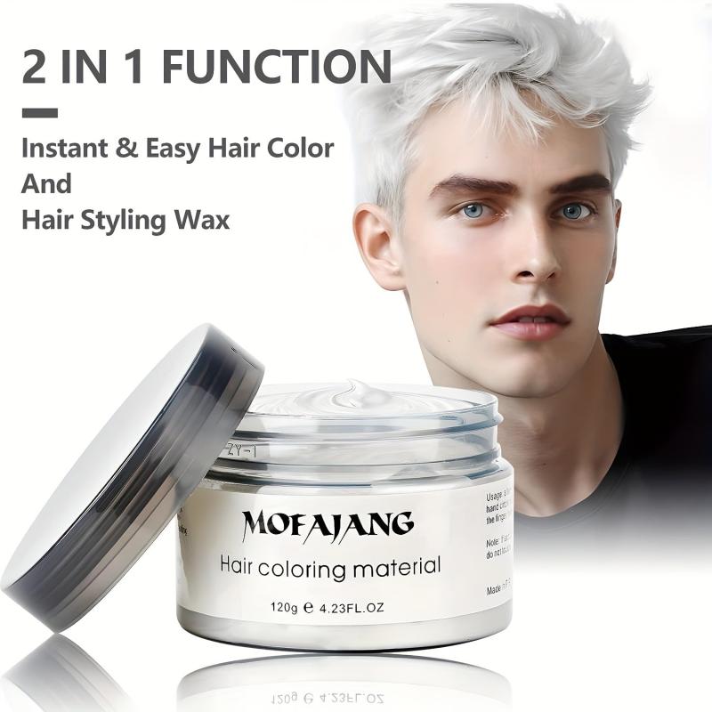 Temporary Hair Wax Halloween Y2K Instant Hair Dye Cream Hair Pomades