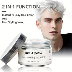 Temporary Hair Wax Halloween Y2K Instant Hair Dye Cream Hair Pomades