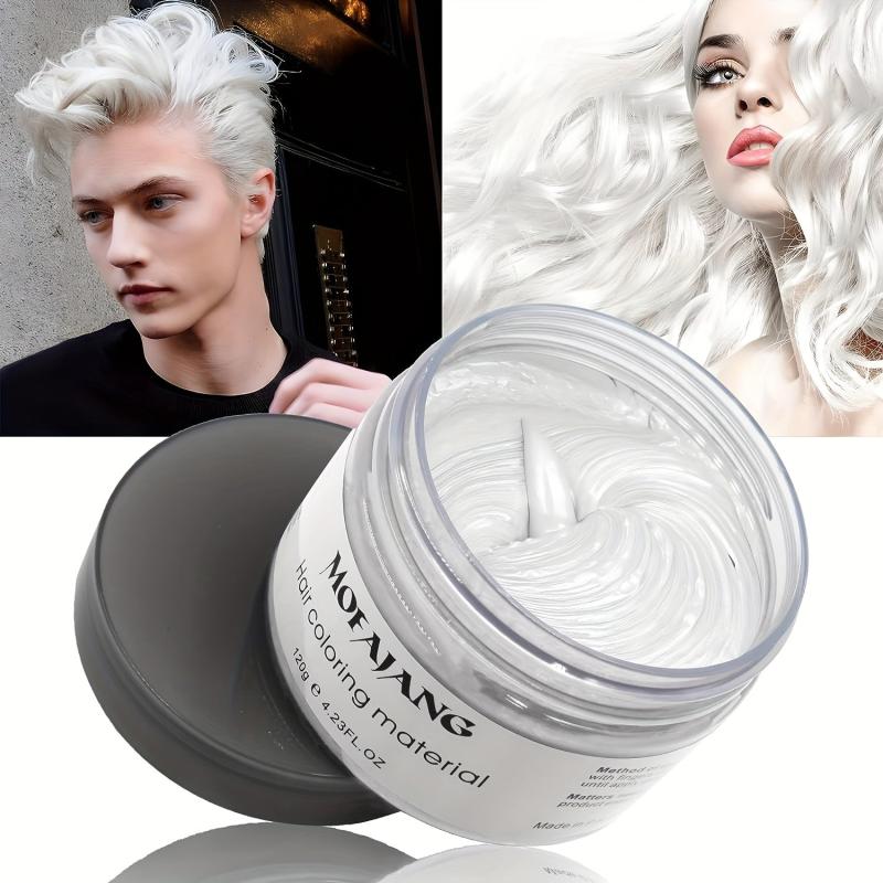 Temporary Hair Wax Halloween Y2K Instant Hair Dye Cream Hair Pomades