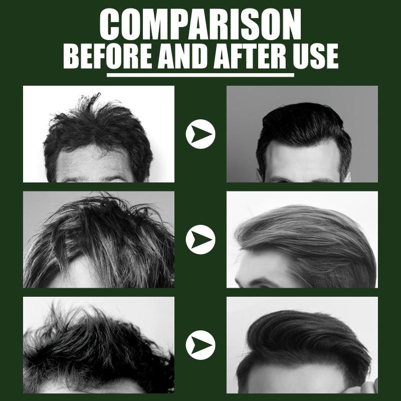 Fluffy Hair Styling Cream Anti Frizz Mud For Men Long Lasting Wax Daily Use