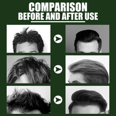 Fluffy Hair Styling Cream Anti Frizz Mud For Men Long Lasting Wax Daily Use