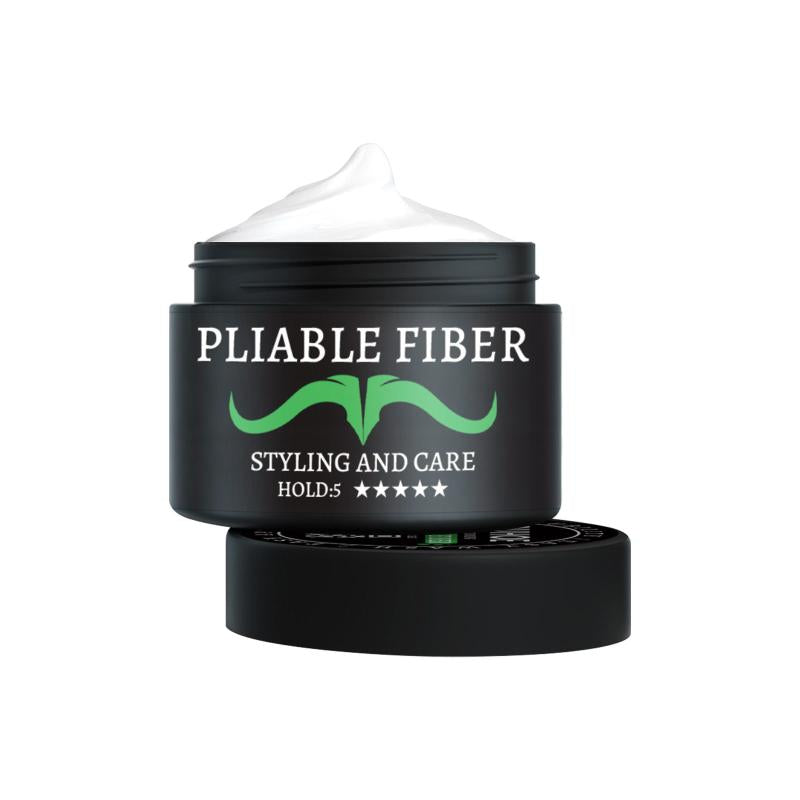 Fluffy Hair Styling Cream Anti Frizz Mud For Men Long Lasting Wax Daily Use