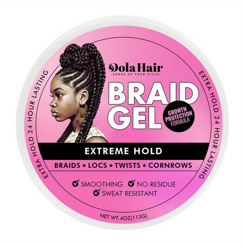 Strong Hold Hair Edge Control Wax with Strawberry Scent