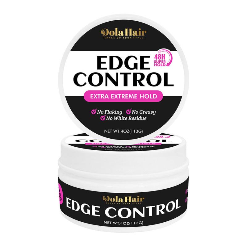 Strong Hold Hair Edge Control Wax with Strawberry Scent