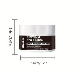 50g Biotin & Collagen Hair Cream Strengthens Roots Revitalizes Hair Health