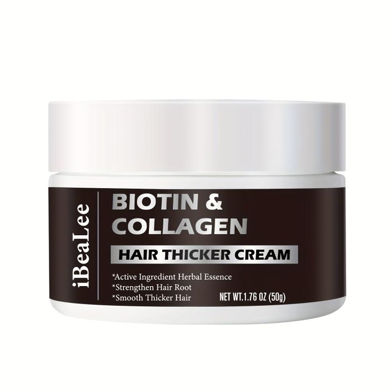 50g Biotin & Collagen Hair Cream Strengthens Roots Revitalizes Hair Health