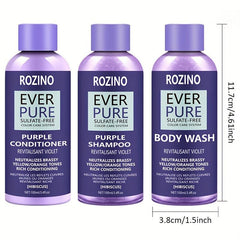 Hibiscus Body & Hair Care Set w/ Natural Hibiscus Plant Essence
