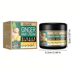 Ginger Hair Cream for Men and Women - Damage Repairing Hair Care Cream