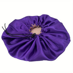 Soft Silk Bonnet Double Layer Night Cap
