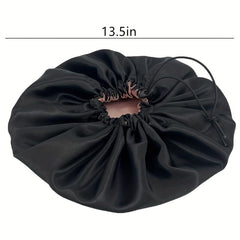 Soft Silk Bonnet Double Layer Night Cap