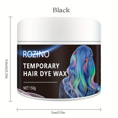150g Disposable Dye Hair Wax Halloween Hair Dye Wax Mud