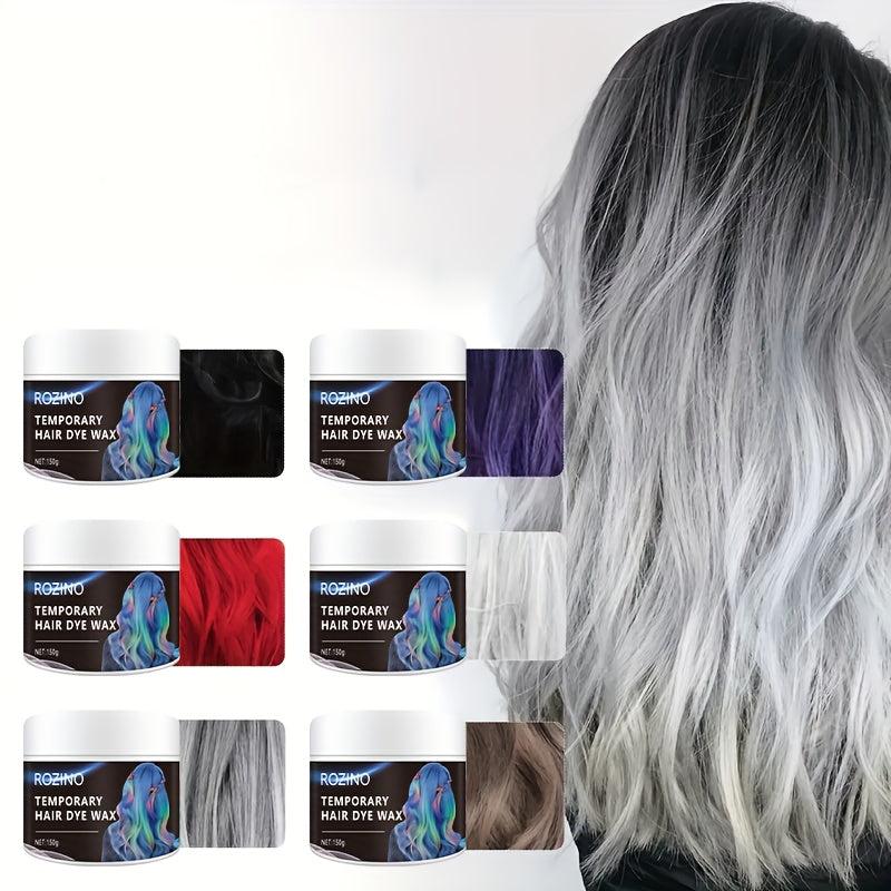 150g Disposable Dye Hair Wax Halloween Hair Dye Wax Mud