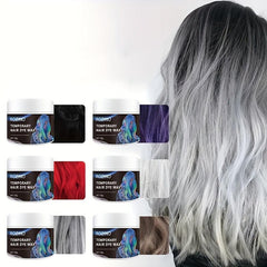 150g Disposable Dye Hair Wax Halloween Hair Dye Wax Mud
