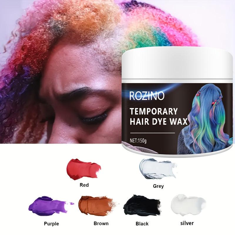 150g Disposable Dye Hair Wax Halloween Hair Dye Wax Mud