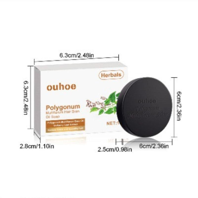 He Shou Wu Extract Shampoo Bar for Smooth, Moisturized Hair
