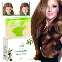 Tea Tree Shampoo Soap for Hair Care, Strengthens & Repairs Hair