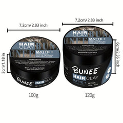 Men's Matte Hair Clay Strong Hold Styling