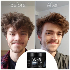 Men's Matte Hair Clay Strong Hold Styling