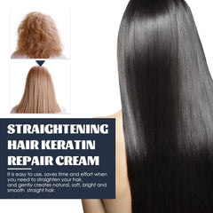 Keratin Smooth Care Cream Hair Straightening Cream Moisturizing Hair Mask