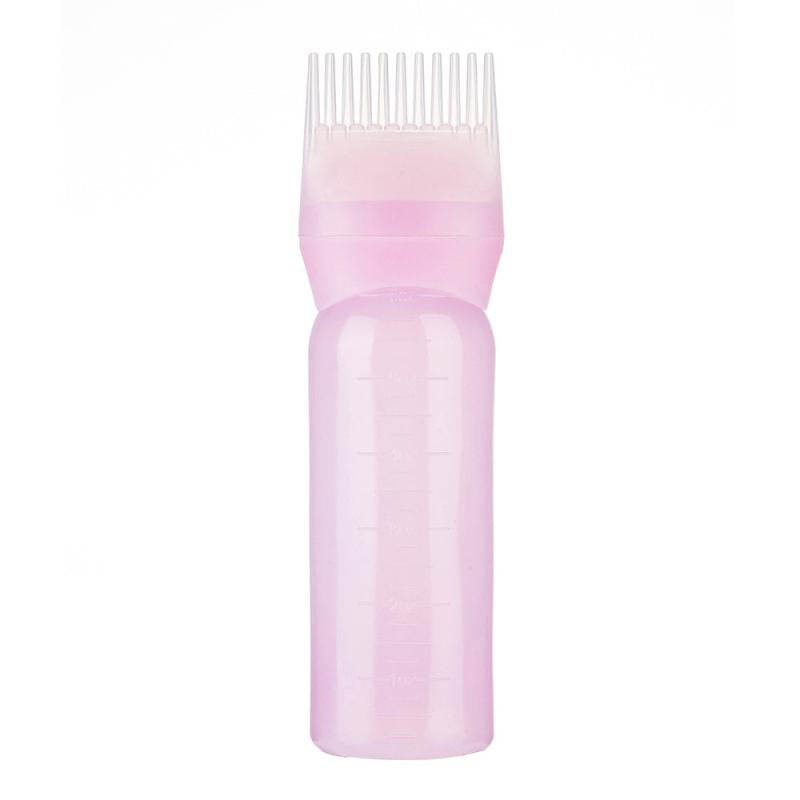 Hair Dyeing Bottle Brush Comb Scalp Care Hairdressing Coloring Styling Tool