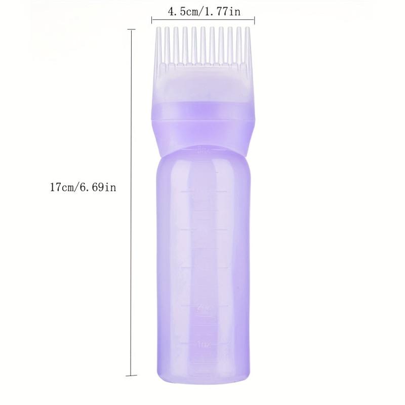 Hair Dyeing Bottle Brush Comb Scalp Care Hairdressing Coloring Styling Tool