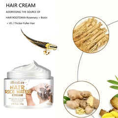 Rice Water Cream With Biotin Beard Care Cream