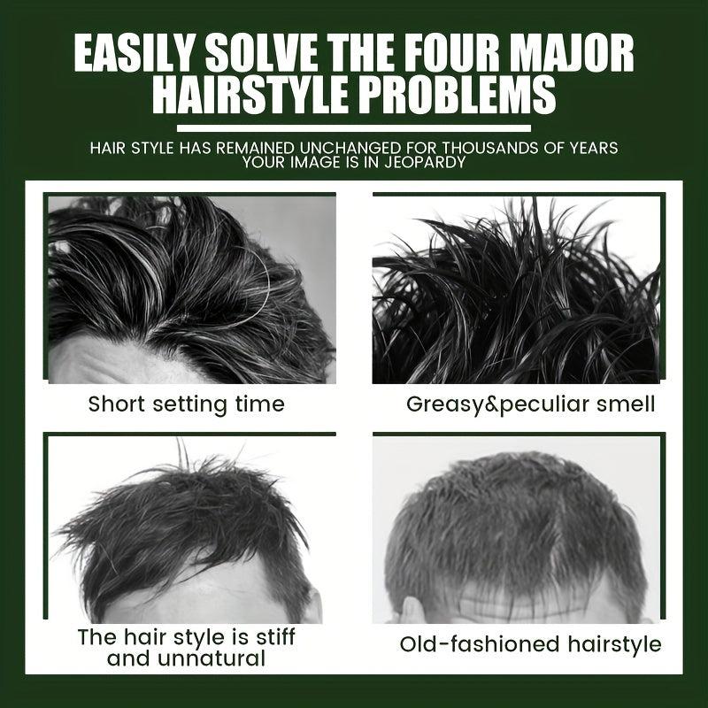 Long Lasting Hair Styling Pomade Strong Hold Non Greasy Product