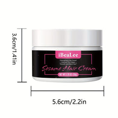 50g Seasame Hair Cream Hair Care Cream Soften Hair Moisturize Scalp