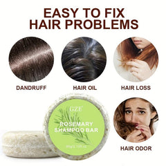 Rosemary Shampoo Soap Deep Cleansing Control Beauty Hair Care Hair Strengthens
