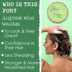 Rosemary Shampoo Soap Deep Cleansing Control Beauty Hair Care Hair Strengthens