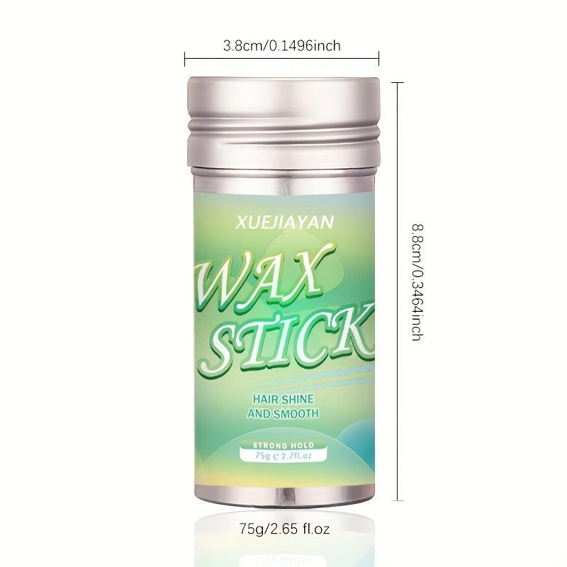 75g Natural Glycerin Hair Wax Stick for Smooth Hair Finish