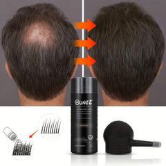 Hair Building Fibers Kit with Spray Applicator Pump Nozzle