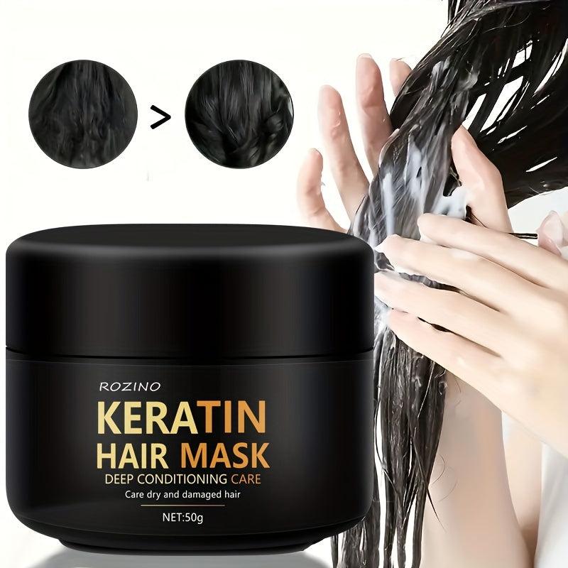 Keratin Hair Mask Repair Hair Root Deep Conditioner Hydrating Masque