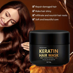 Keratin Hair Mask Repair Hair Root Deep Conditioner Hydrating Masque