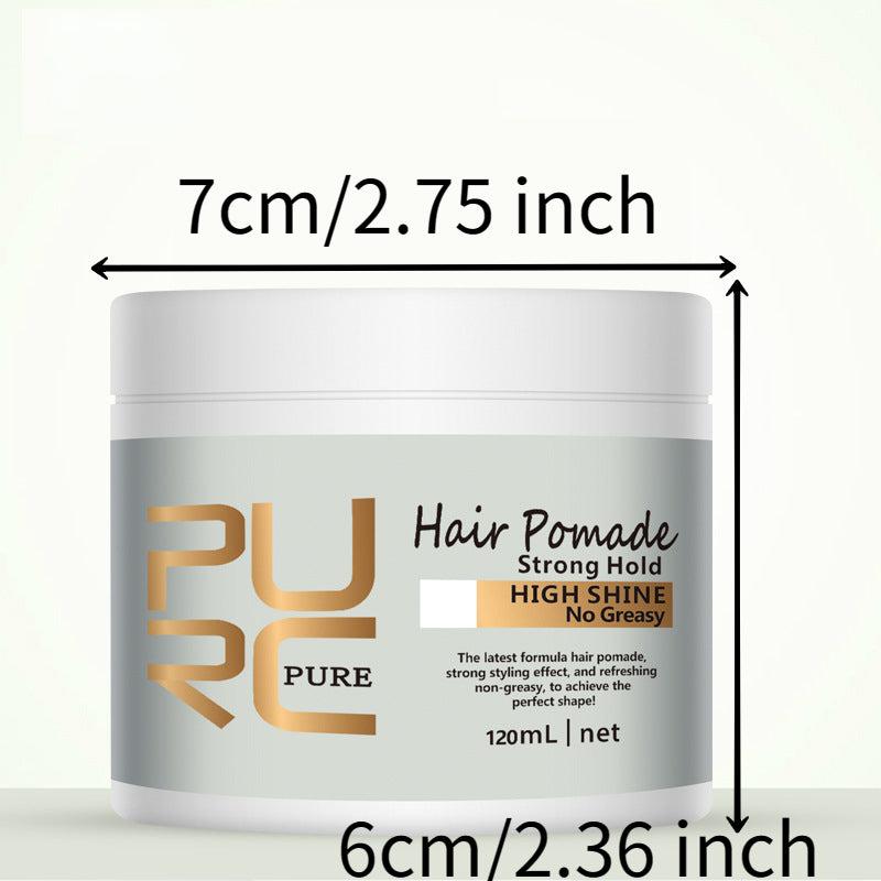 120ml Vintage Hair Styling Wax Fluffy Pomade Strong Hold
