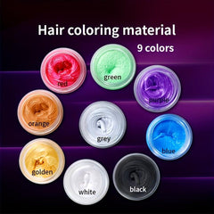 Y2K Hair Dye Styling Wax - Temporary Coloring for Cosplay