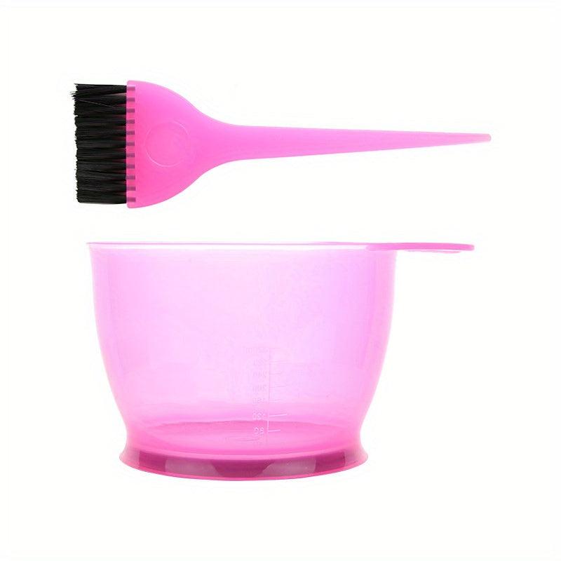 Hair Coloring Dyeing Kit Brush Comb Mixing Bowl Hairdressing Tint Tool Set