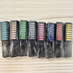 Washable Hair Chalk Comb for DIY Parties Halloween Cosplay- Easy Application