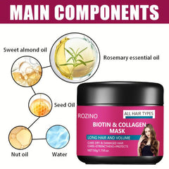 50g Biotin & Collagen Hair Mask for Stronger, Thicker Hair