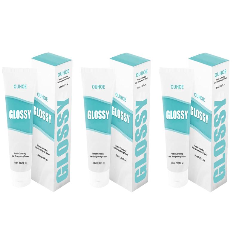 Protein Straightening Cream For Hair Repair Softening Agent