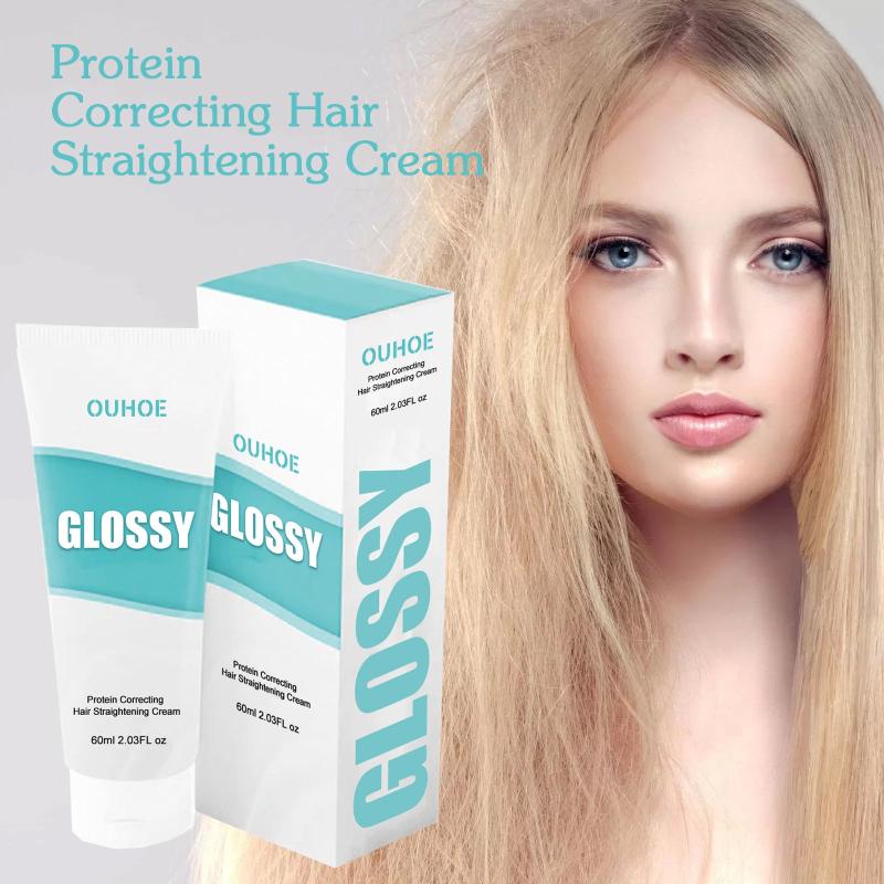 Protein Straightening Cream For Hair Repair Softening Agent