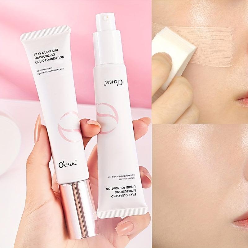 Moisturizing Liquid Foundation for Dry Skin Full Coverage