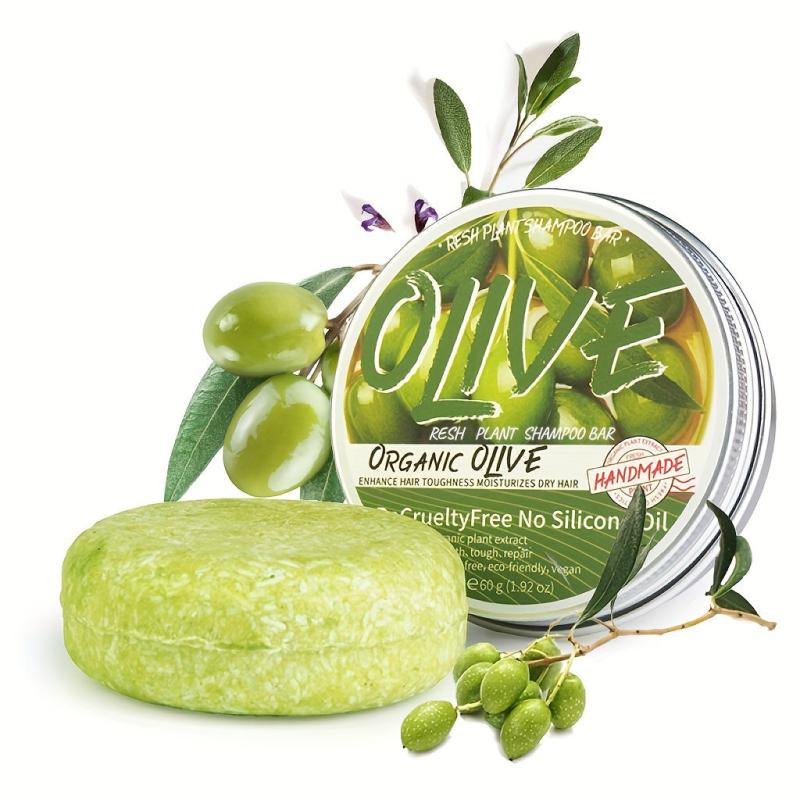 Organic Plant Essential Shampoo Soap for Men and Women