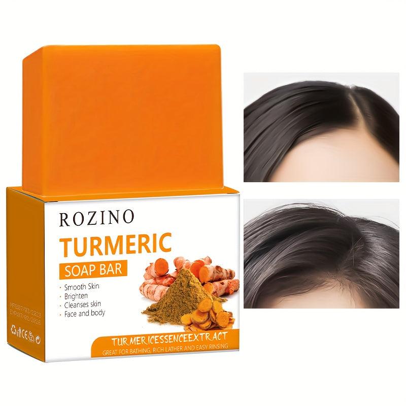 Turmeric Soap Bar Hair Clean And Care Shampoo Soap