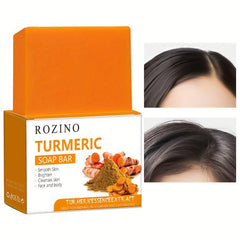 Turmeric Soap Bar Hair Clean And Care Shampoo Soap