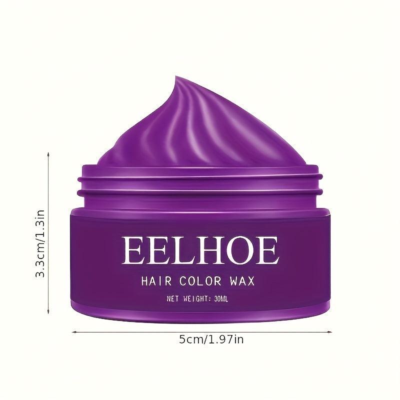 Temporary Hair Dye Wax With 8pcs Hair Dye Tools Washable Hair Coloring Wax