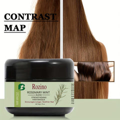 50ml Rosemary Mint Hair Mask for Dry & Damaged Hair, Deep Conditioning Treatment