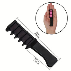 10pcs Colorful Hair Dye Chalk Comb Set for Halloween Party
